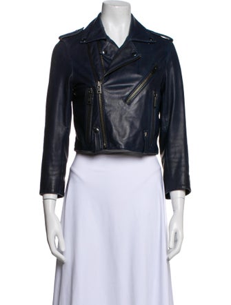 Zadig & Voltaire Leather Biker Jacket