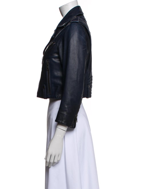Zadig & Voltaire Leather Biker Jacket