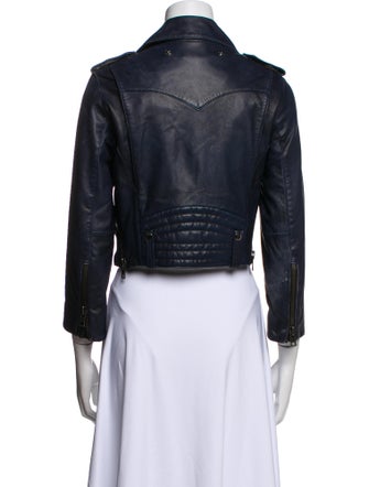 Zadig & Voltaire Leather Biker Jacket
