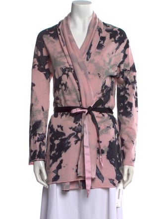 Zadig & Voltaire Wool Floral Print Sweater