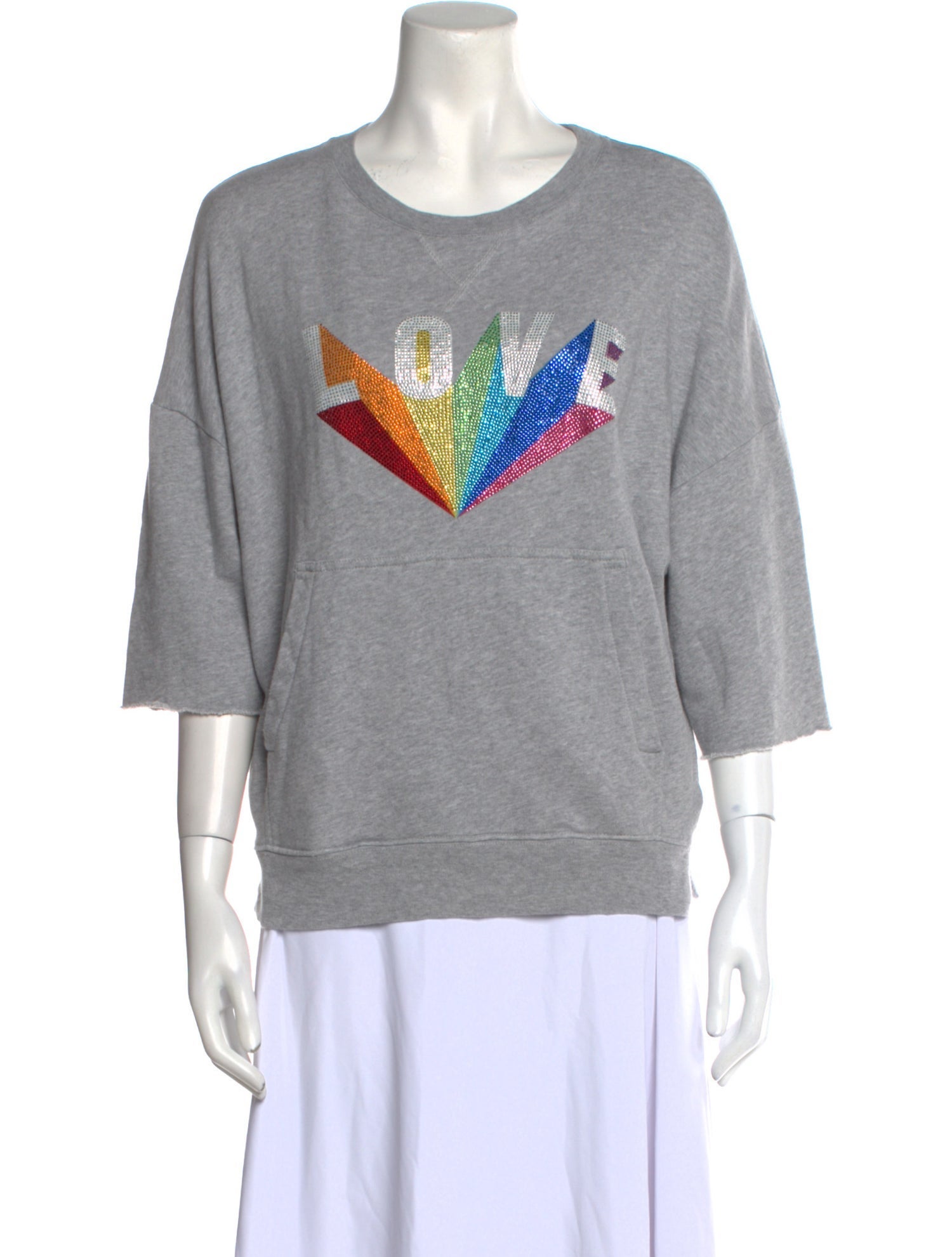 Zadig & Voltaire Graphic Print Crew Neck Sweatshirt