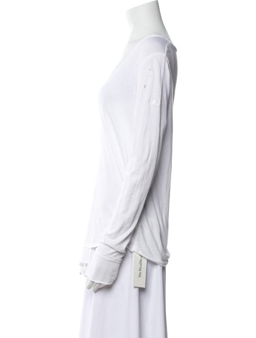 Zadig & Voltaire V-Neck Long Sleeve Top