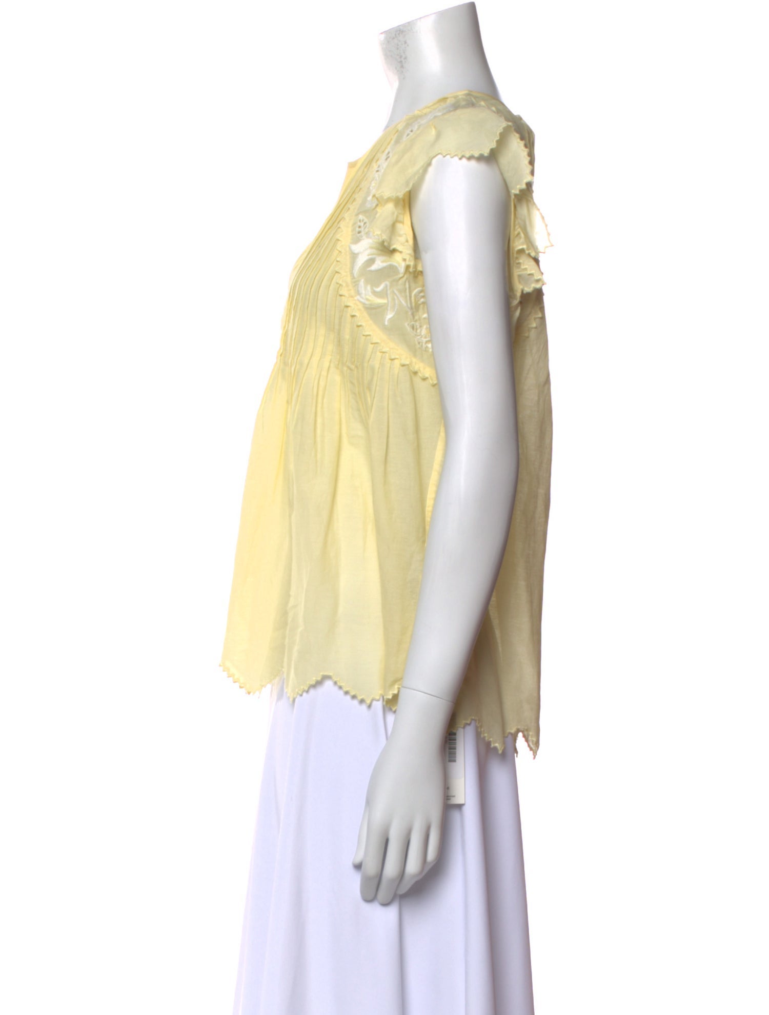 Zadig & Voltaire V-Neck Sleeveless Blouse w/ Tags