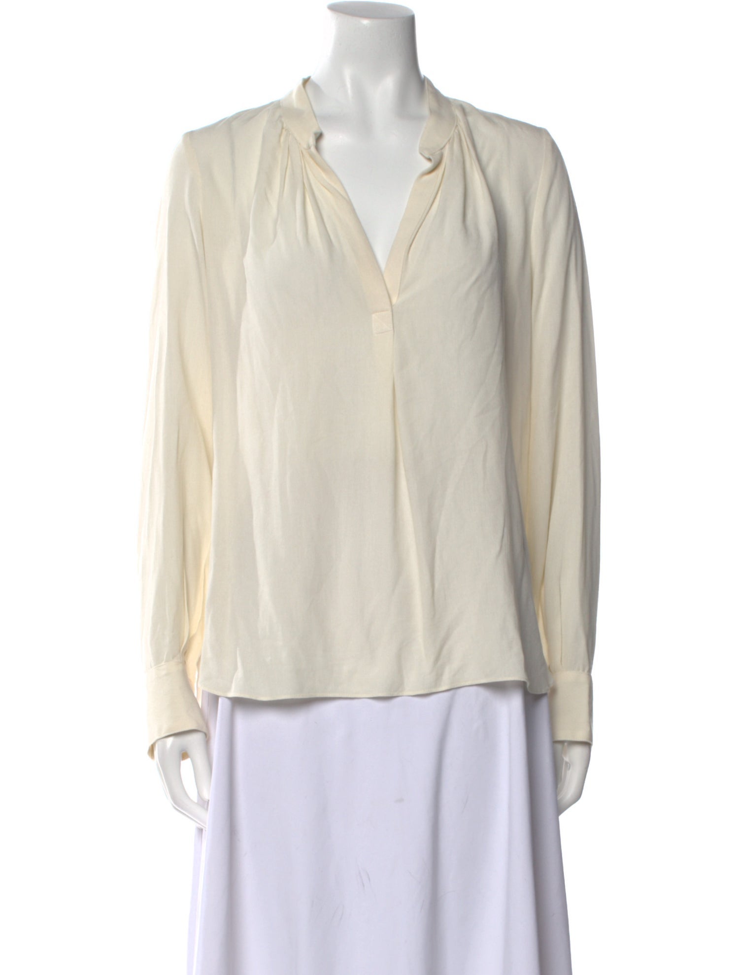 Zadig & Voltaire V-Neck Long Sleeve Blouse