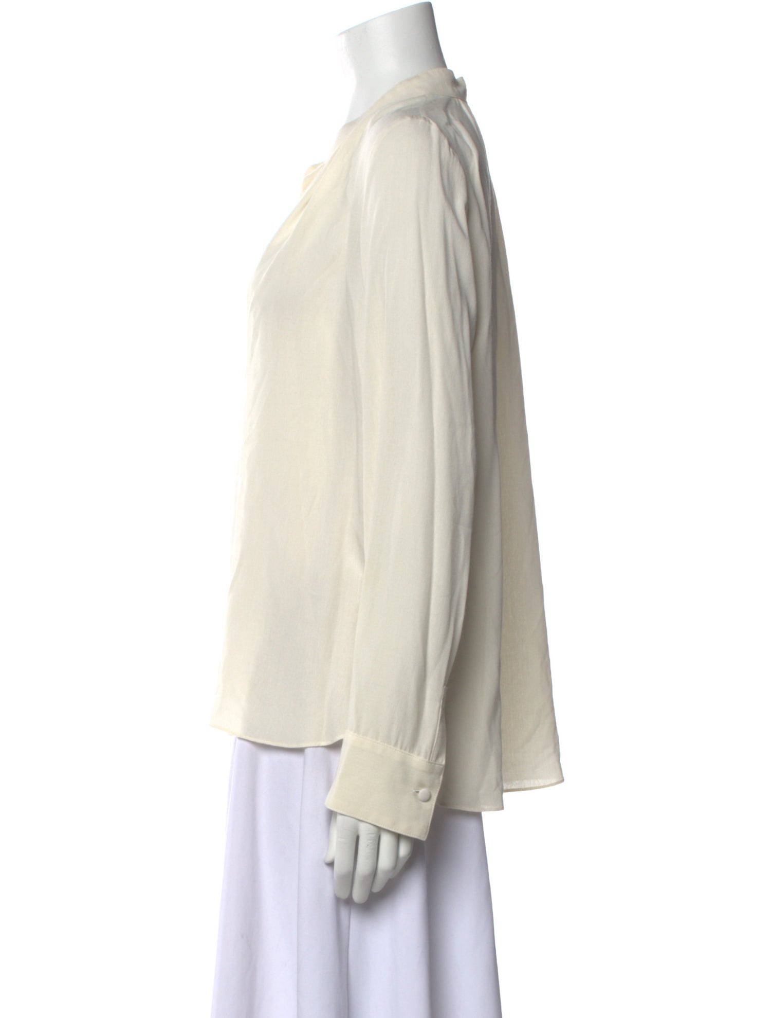 Zadig & Voltaire V-Neck Long Sleeve Blouse