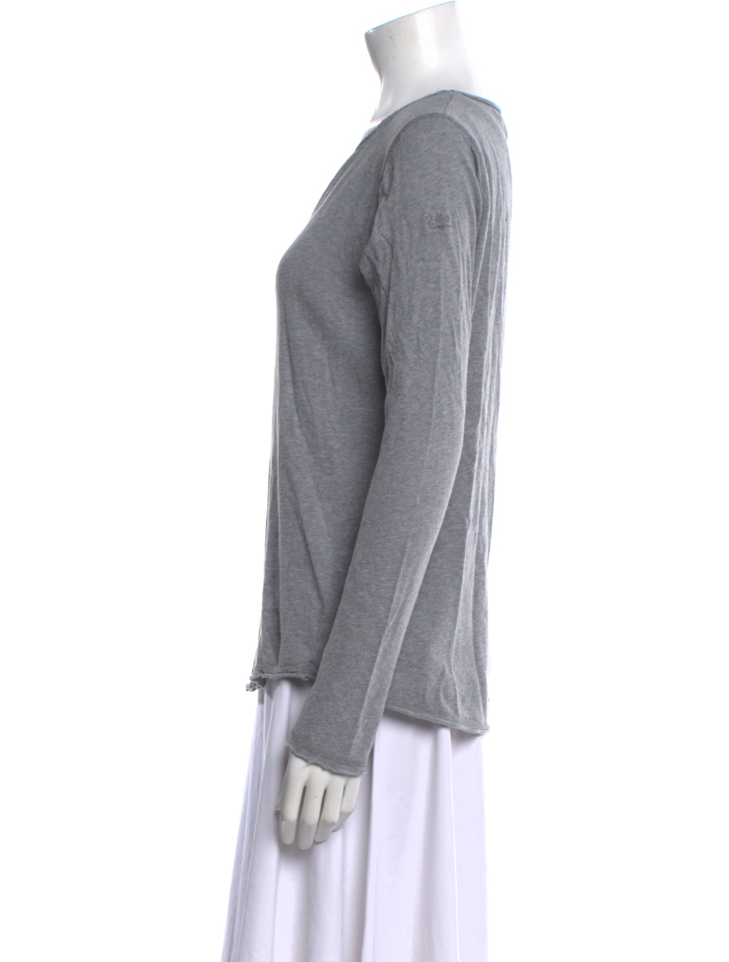 Zadig & Voltaire V-Neck Long Sleeve Top