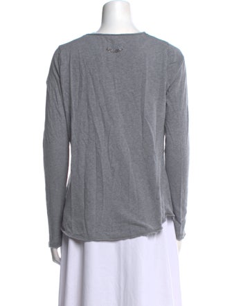 Zadig & Voltaire V-Neck Long Sleeve Top