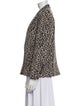 Zadig & Voltaire Animal Print Blazer
