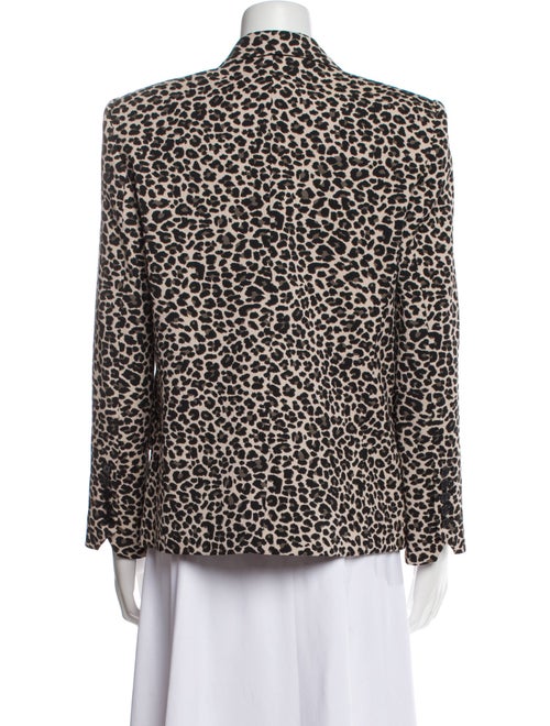 Zadig & Voltaire Animal Print Blazer
