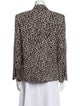 Zadig & Voltaire Animal Print Blazer