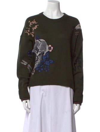 Zadig & Voltaire Cashmere Graphic Print Sweater