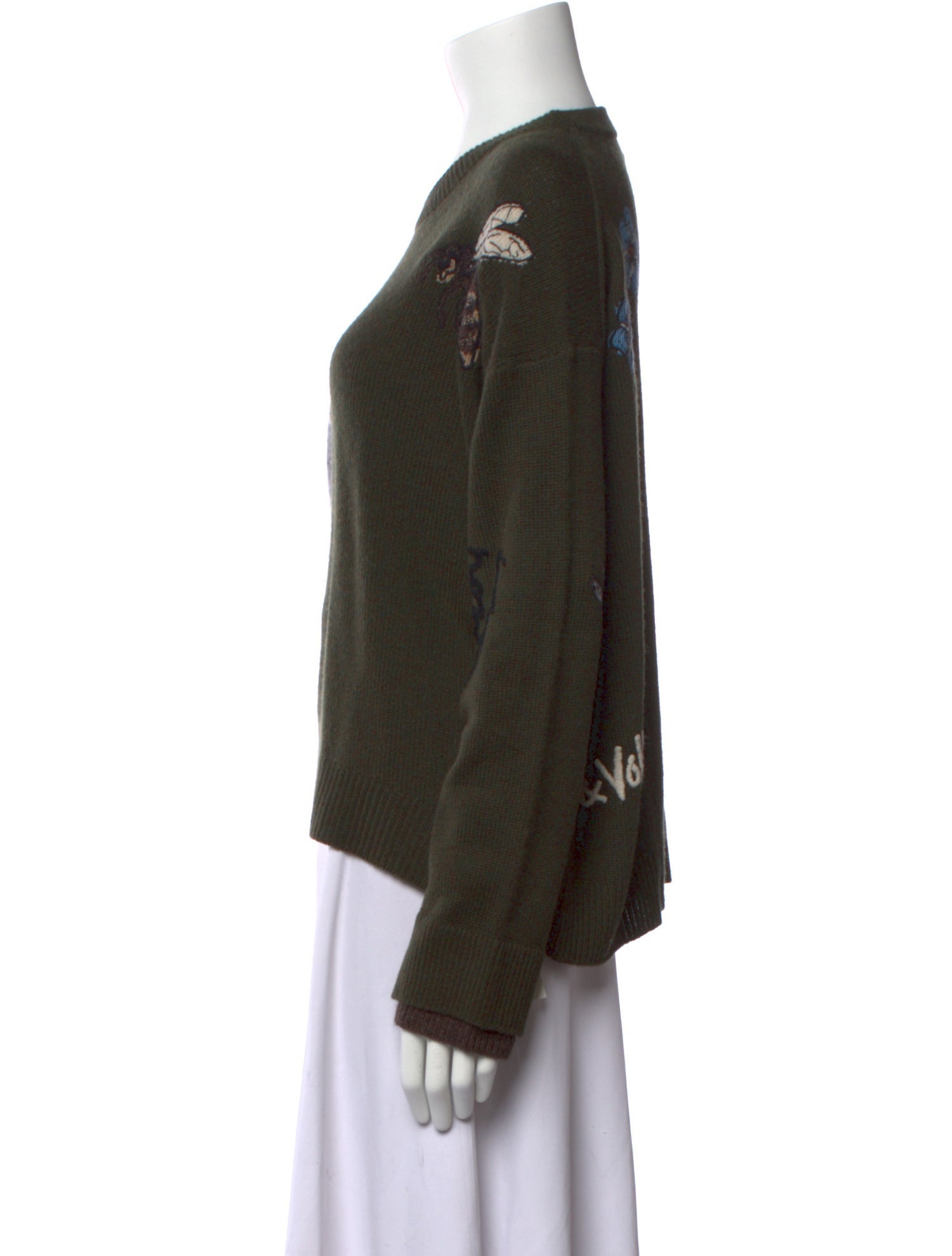 Zadig & Voltaire Cashmere Graphic Print Sweater