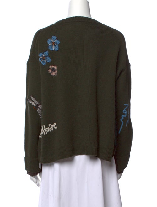 Zadig & Voltaire Cashmere Graphic Print Sweater