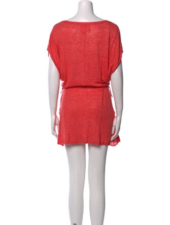 Zadig & Voltaire V-Neck Mini Dress