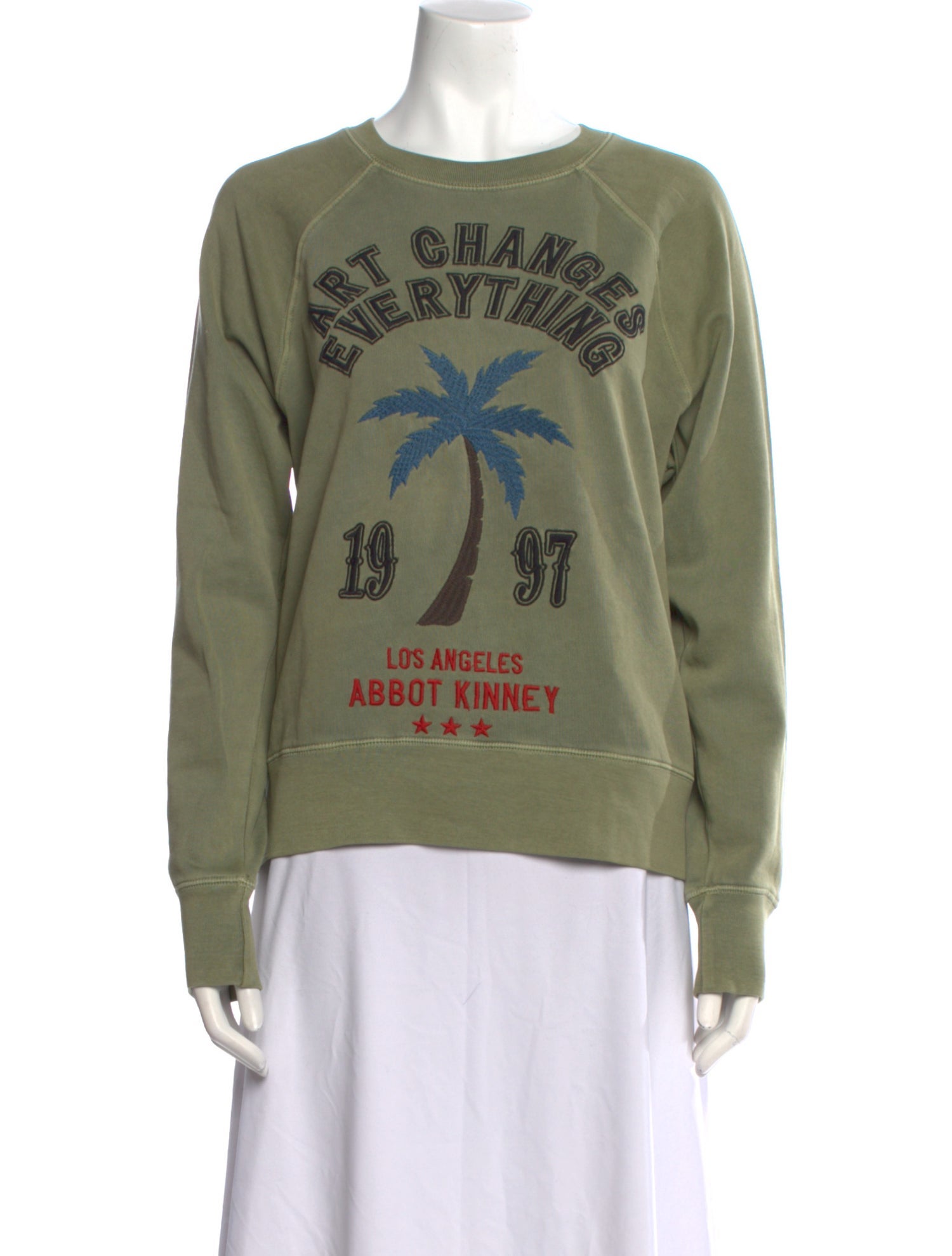 Zadig & Voltaire Graphic Print Crew Neck Sweatshirt