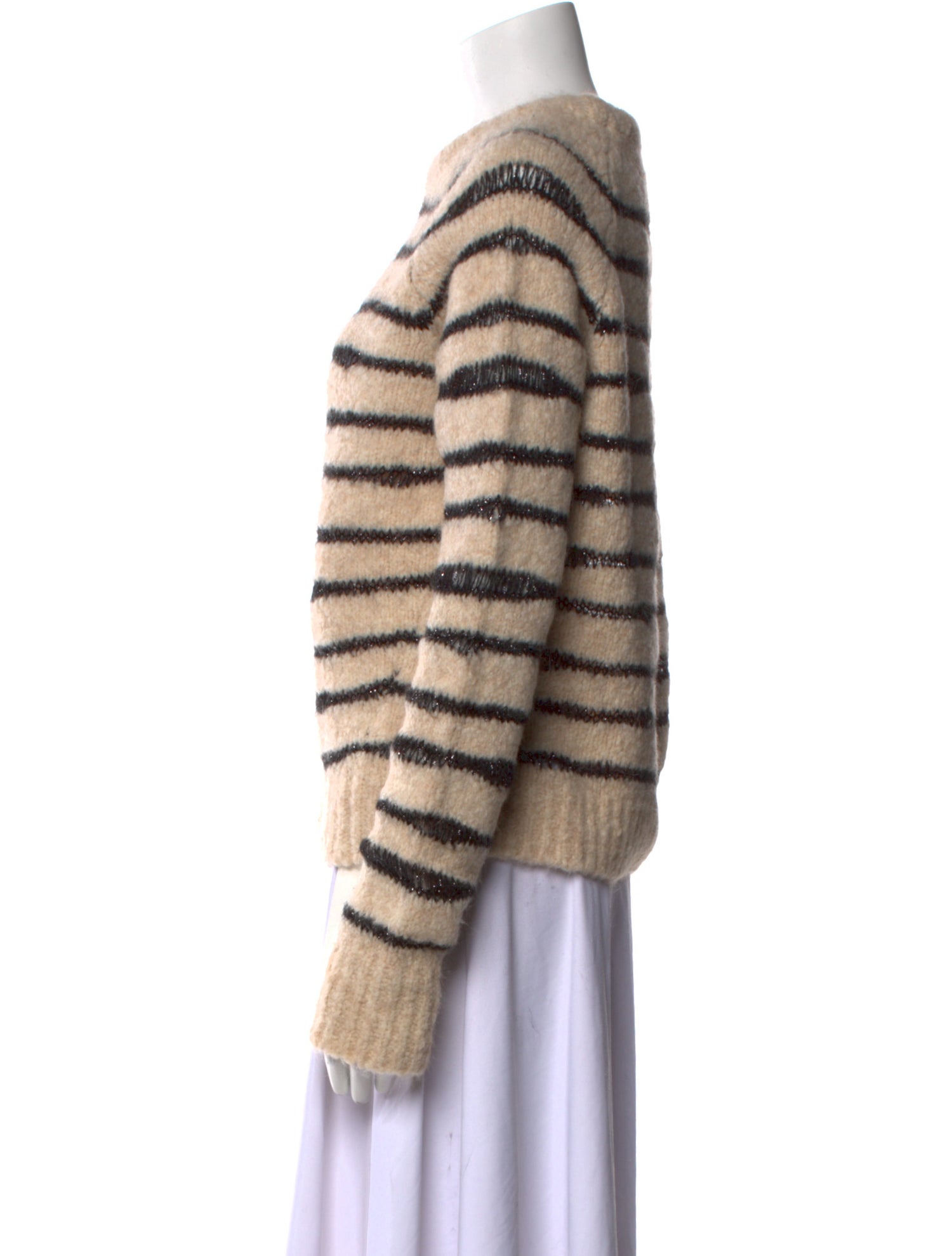 Zadig & Voltaire Striped Crew Neck Sweater