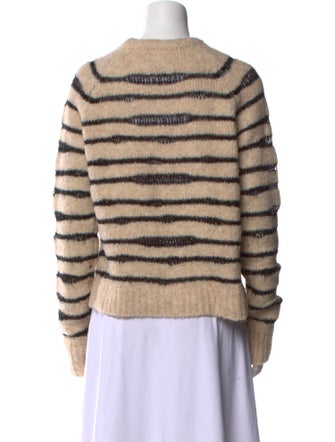 Zadig & Voltaire Striped Crew Neck Sweater