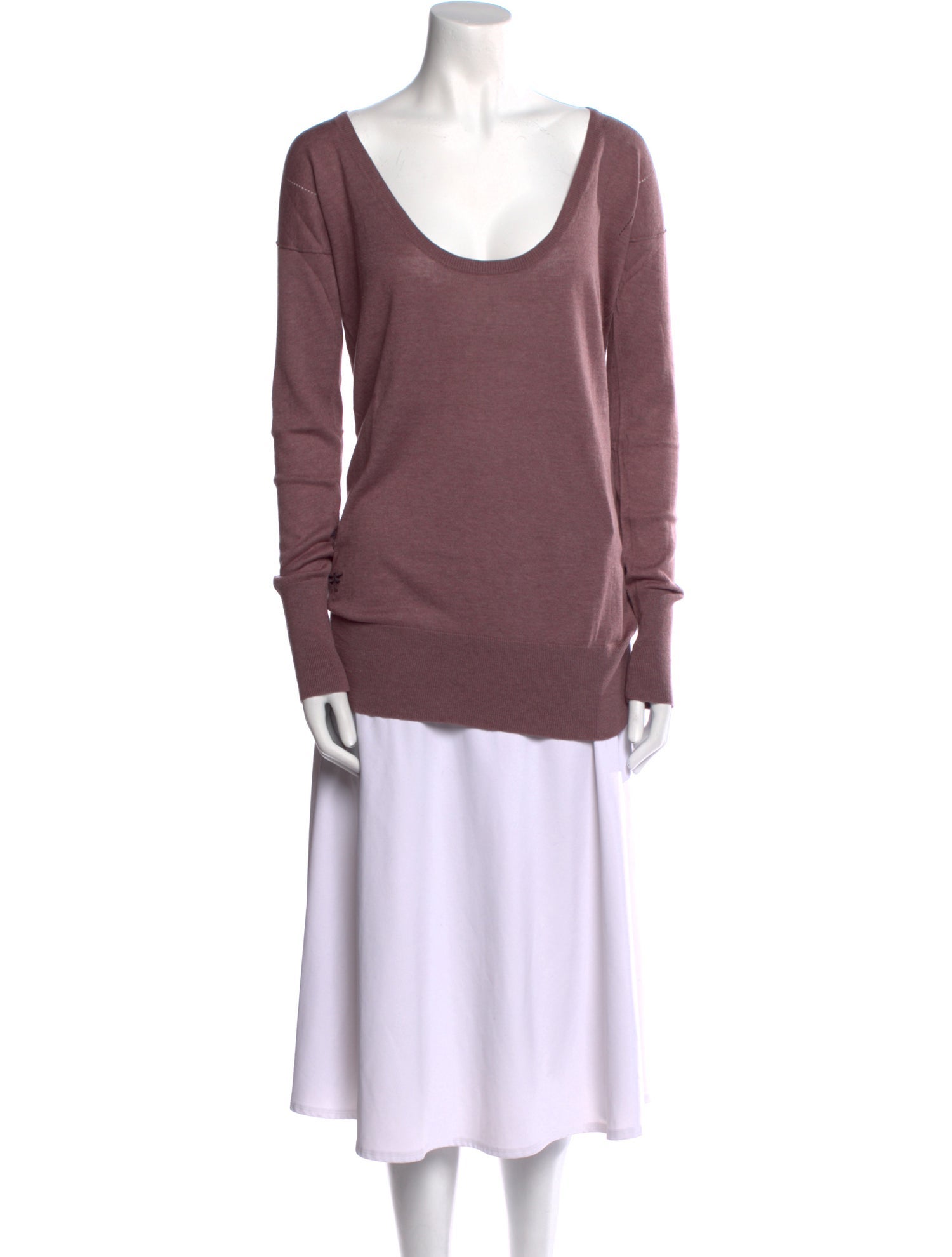 Zadig & Voltaire Scoop Neck Sweater