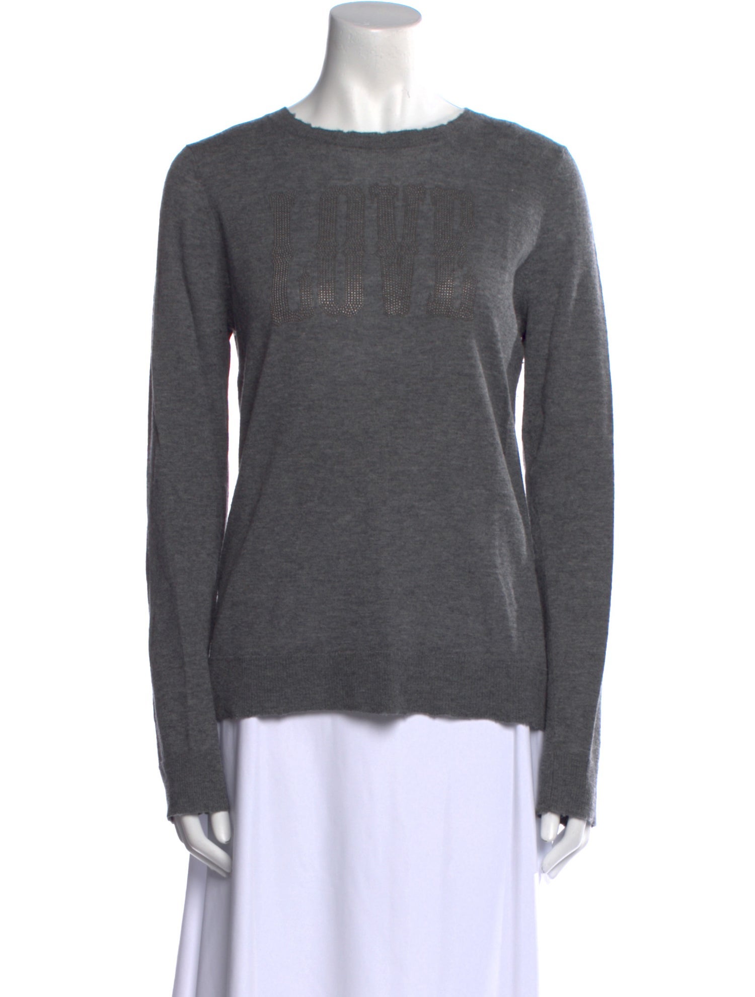 Zadig & Voltaire Cashmere Bateau Neckline T-Shirt