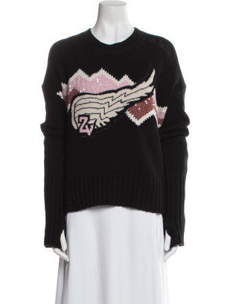 Zadig & Voltaire Cashmere Printed Sweater