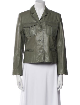 Zadig & Voltaire Leather Blazer