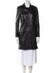 Zadig & Voltaire Leather Trench Coat