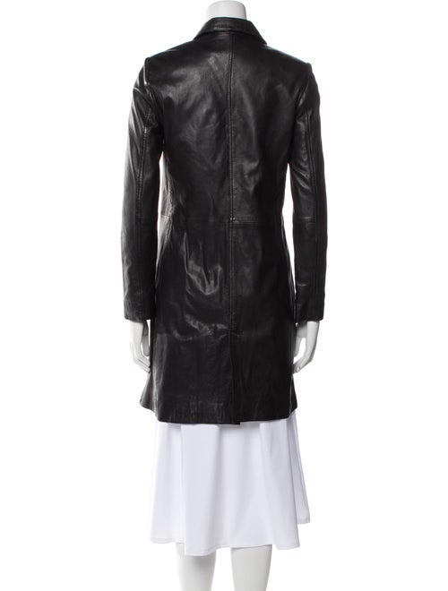 Zadig & Voltaire Leather Trench Coat