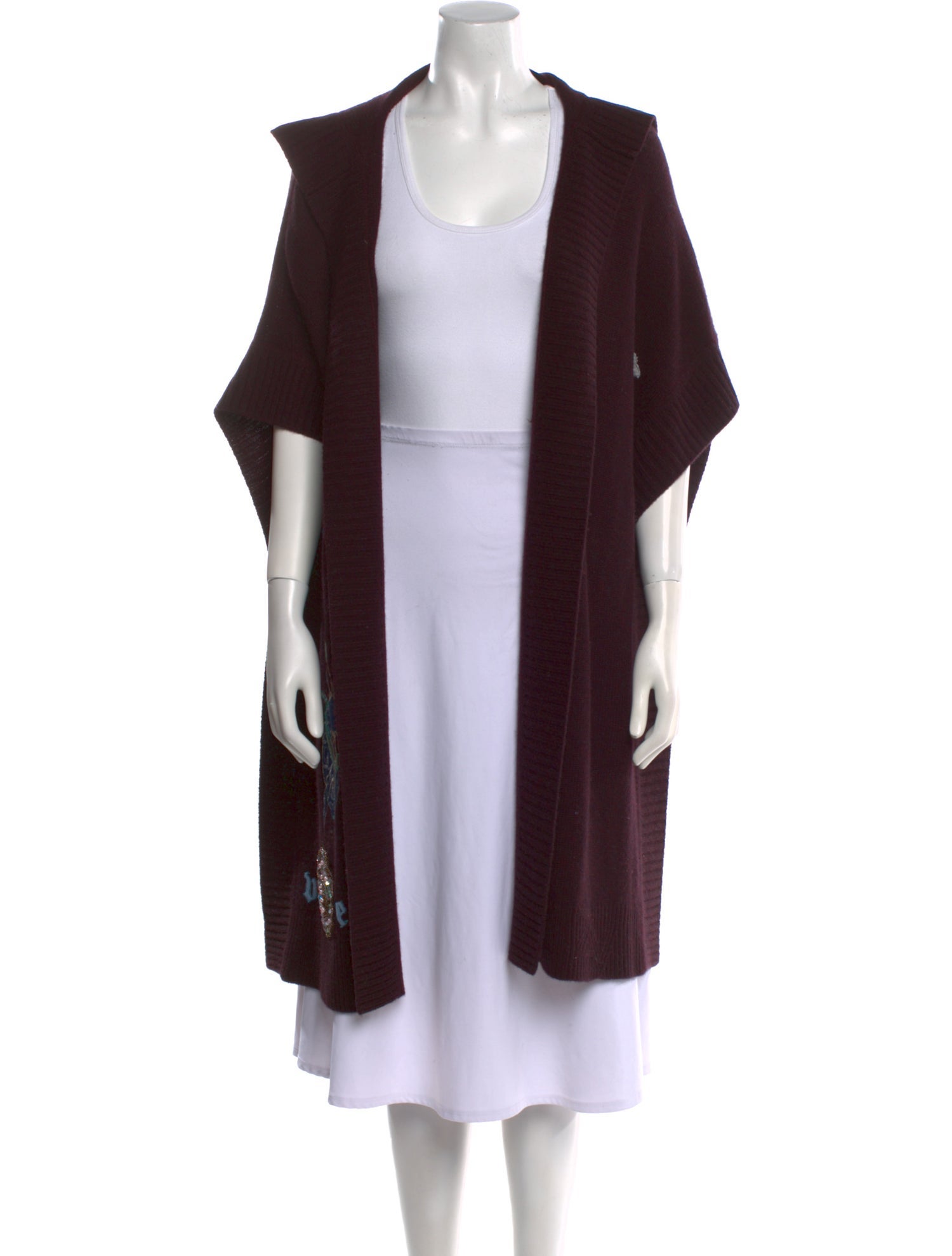 Zadig & Voltaire Cashmere Open Front Sweater