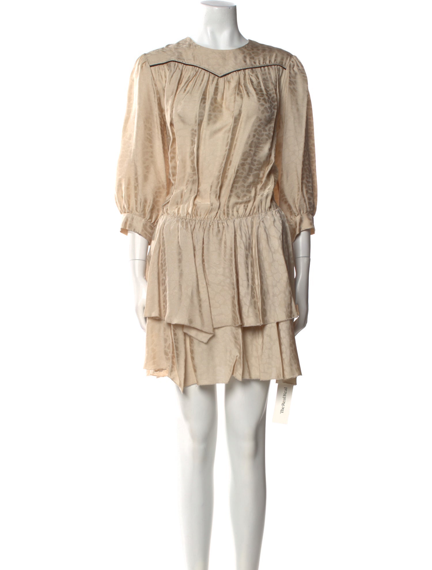 Zadig & Voltaire Crew Neck Mini Dress