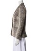 Zadig & Voltaire Animal Print Blazer
