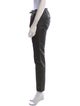 Zadig & Voltaire Lamb Leather Straight Leg Pants