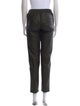 Zadig & Voltaire Lamb Leather Straight Leg Pants