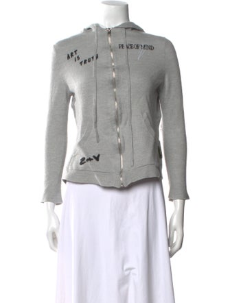 Zadig & Voltaire Graphic Print Crew Neck Sweatshirt