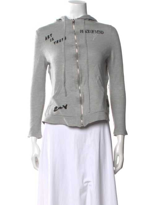 Zadig & Voltaire Graphic Print Crew Neck Sweatshirt