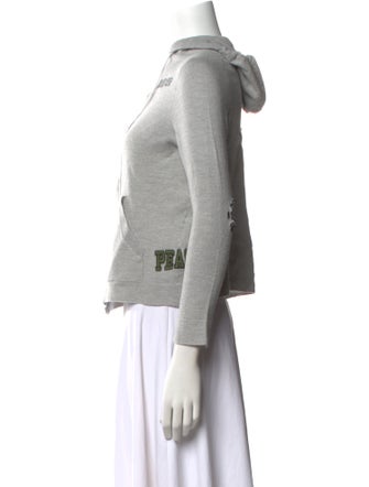 Zadig & Voltaire Graphic Print Crew Neck Sweatshirt