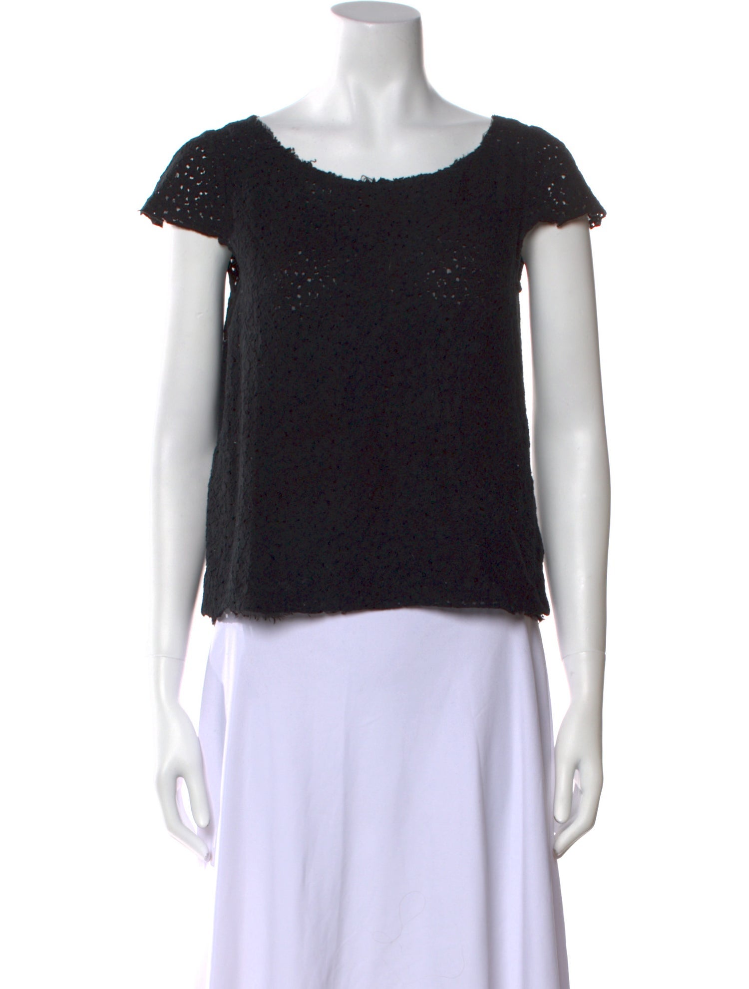 Zadig & Voltaire Scoop Neck Short Sleeve T-Shirt