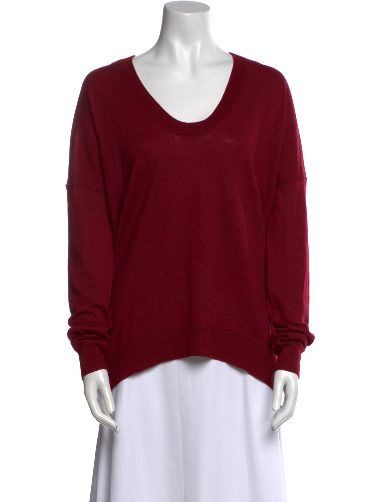 Zadig & Voltaire Merino Wool Scoop Neck Sweater