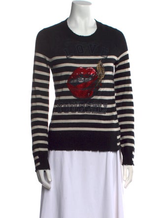 Zadig & Voltaire Cashmere Striped Sweater
