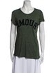 Zadig & Voltaire Graphic Print Scoop Neck T-Shirt