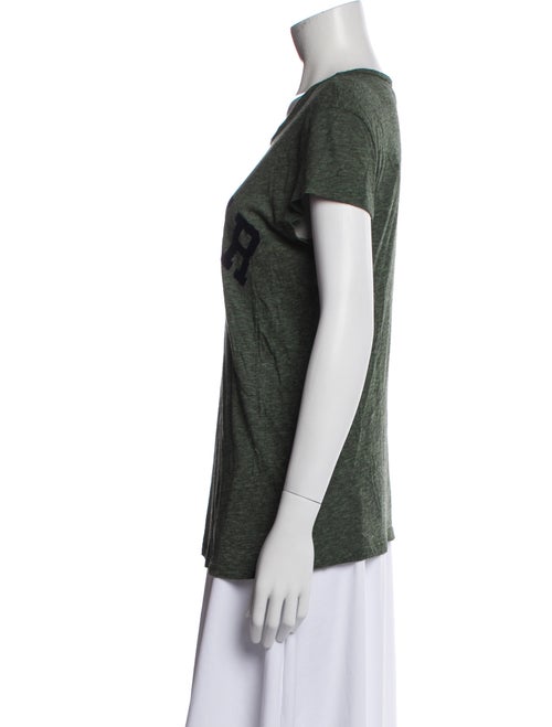 Zadig & Voltaire Graphic Print Scoop Neck T-Shirt