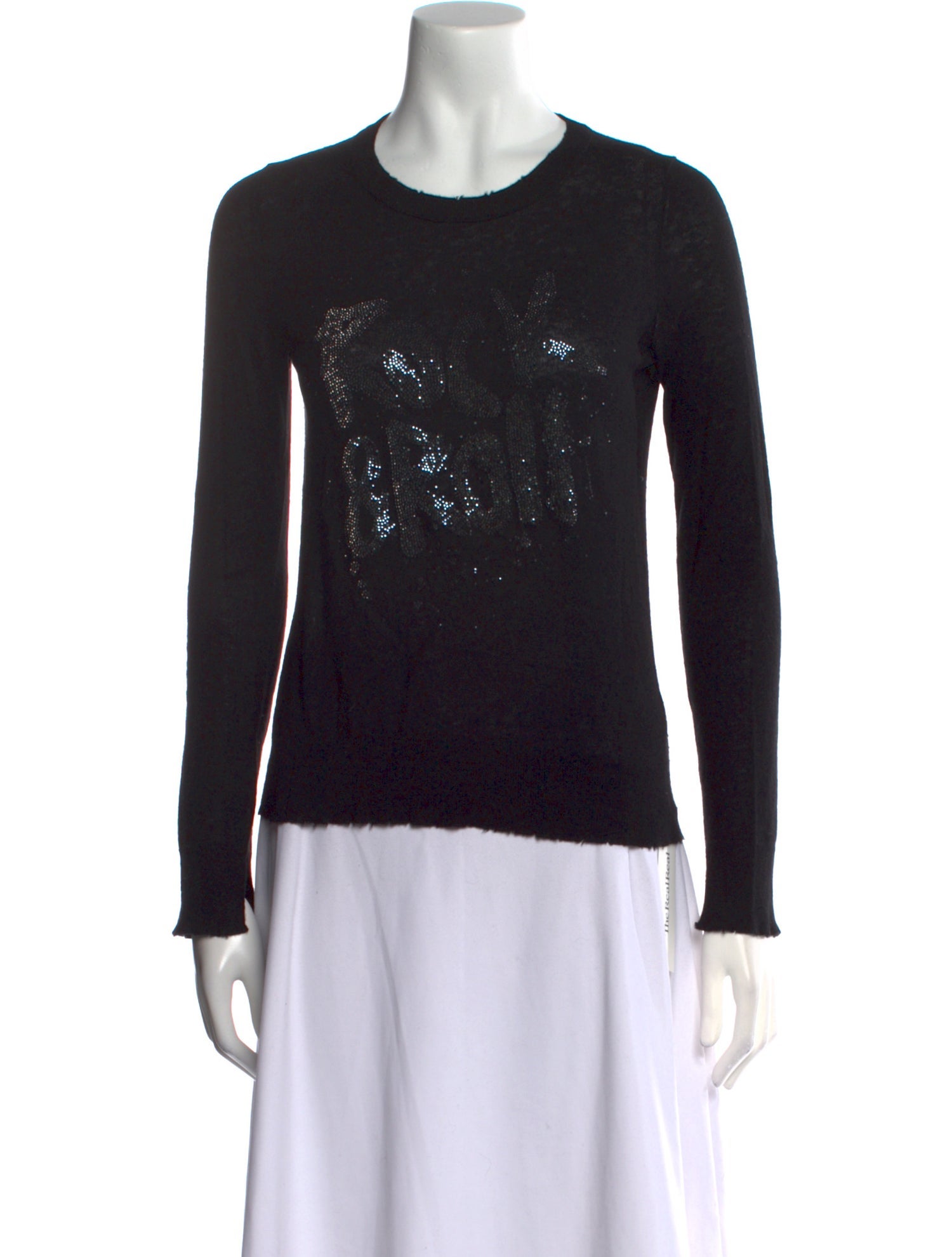 Zadig & Voltaire Cashmere Scoop Neck Sweater