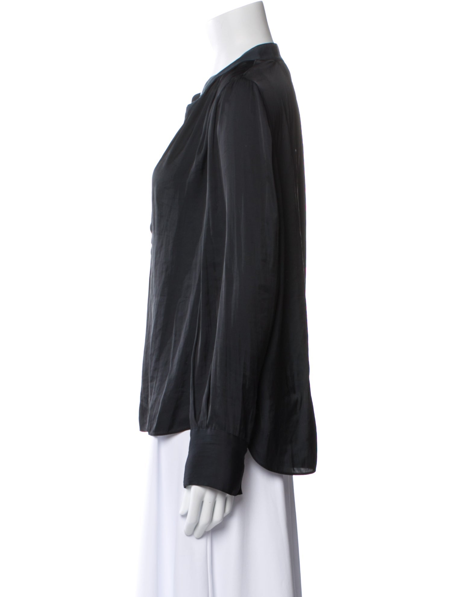 Zadig & Voltaire V-Neck Long Sleeve Blouse