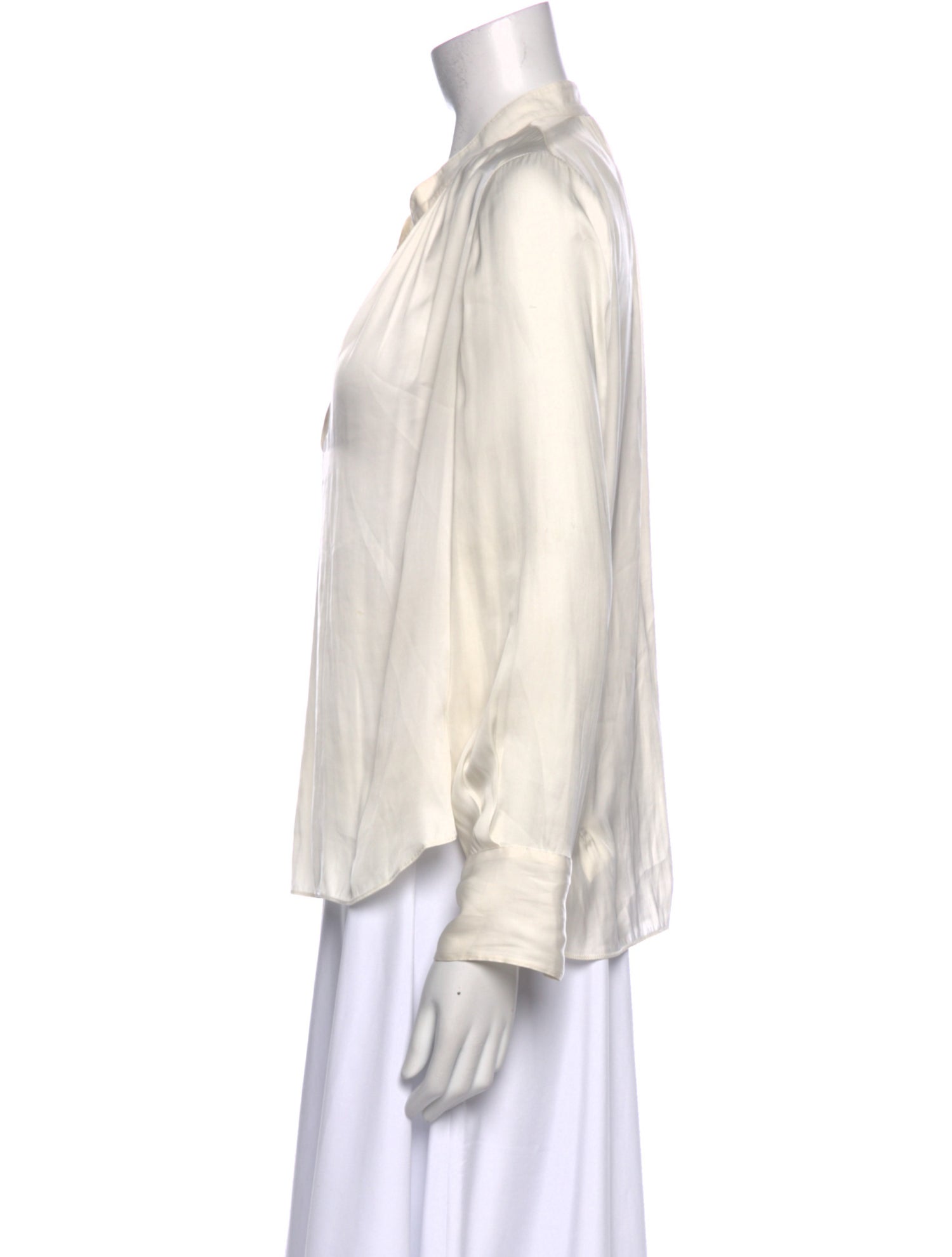 Zadig & Voltaire V-Neck Long Sleeve Blouse