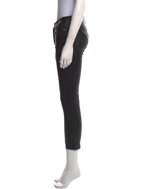 Zadig & Voltaire Lamb Leather Skinny Leg Pants