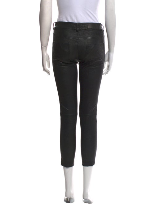 Zadig & Voltaire Lamb Leather Skinny Leg Pants
