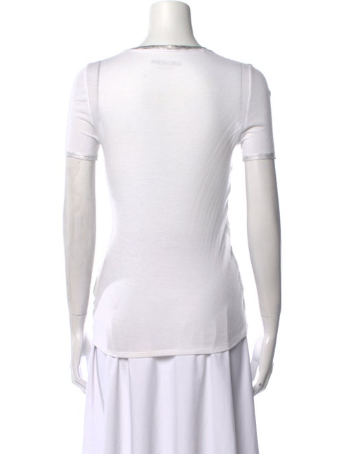 Zadig & Voltaire Scoop Neck Short Sleeve T-Shirt