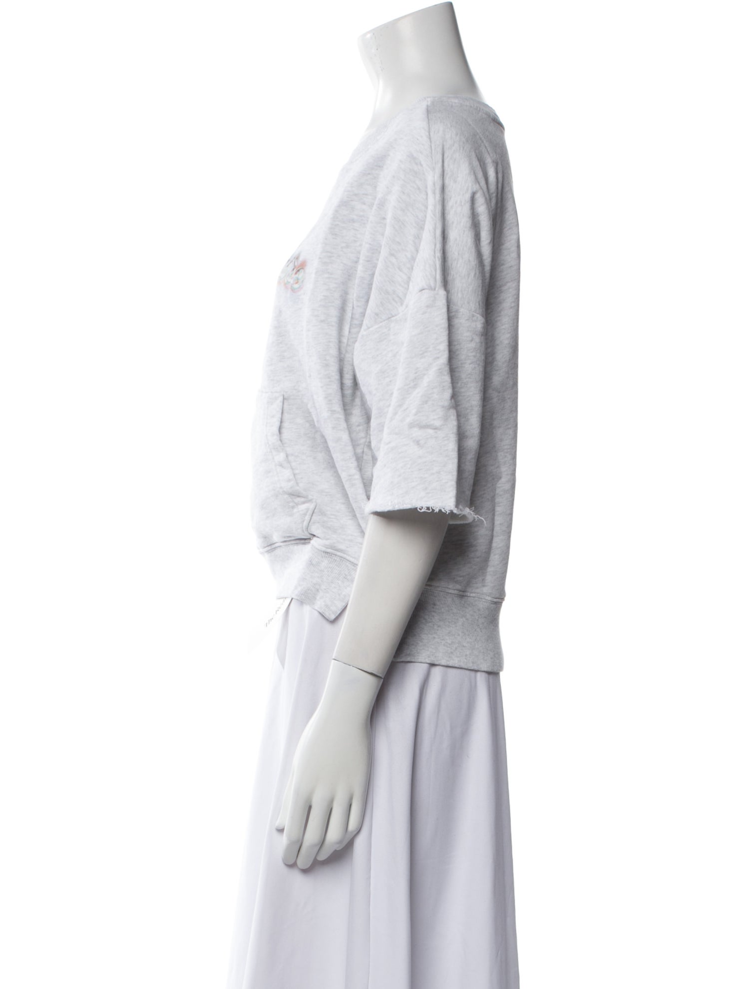 Zadig & Voltaire Graphic Print Crew Neck Sweatshirt