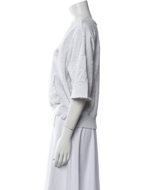 Zadig & Voltaire Graphic Print Crew Neck Sweatshirt