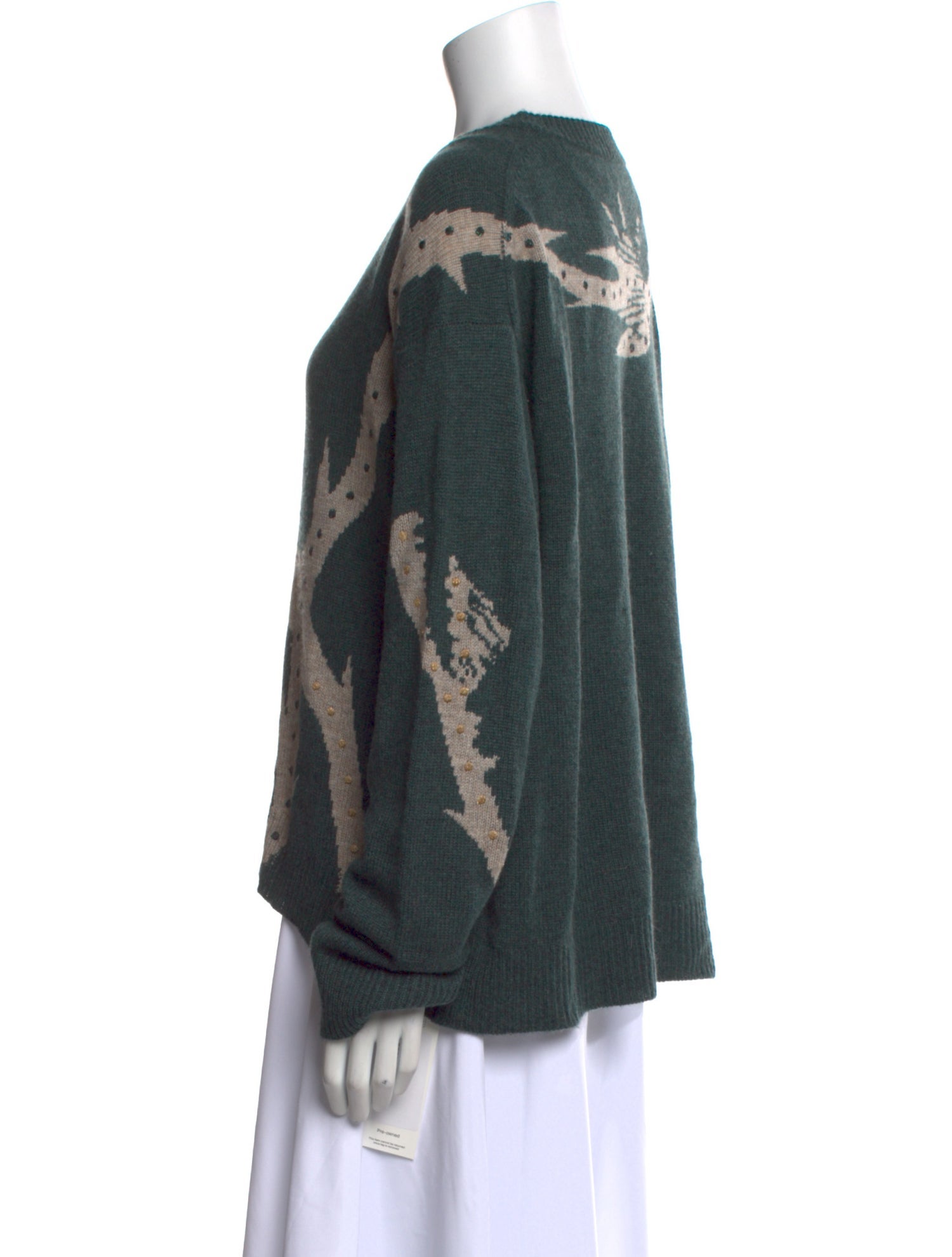 Zadig & Voltaire Cashmere Printed Sweater