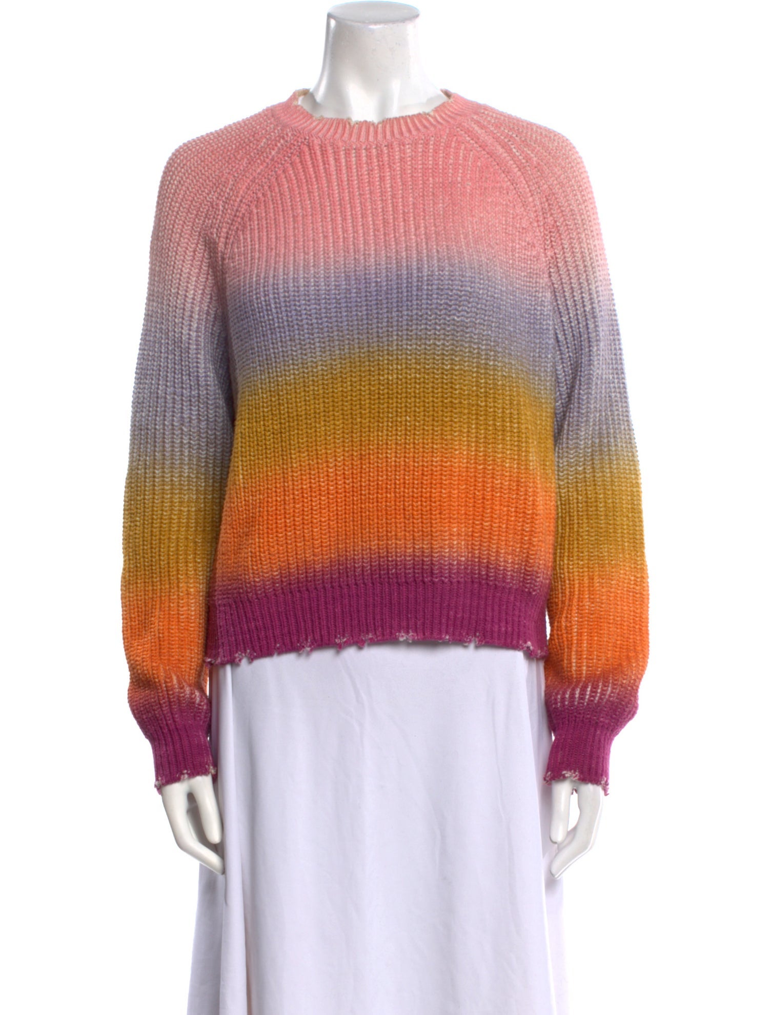 Zadig & Voltaire Striped Crew Neck Sweater